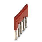 Phoenix Contact 3002745 Plug-in bridge, pitch: 8.2 mm, width: 63.9 mm, number of positions: 8, color: red