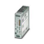 Phoenix Contact 2907076 QUINT UPS with IQ Technology, RJ45 communication interfaces (EtherCAT®), for DIN rail mounting, input: 24 V DC, output: 24 V DC / 20 A, charging current: 5 A