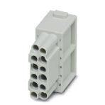 Phoenix Contact 1414355 Contact insert module, number of positions: 12, power contacts: 0, control contacts: 12, Socket, Crimp connection, 250 V, 10 A, 0.14 mm² ... 2.5 mm², application: Signal