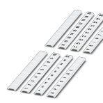 Phoenix Contact 0808749:0001 Zack marker strip flat, 10-section, horizontally labeled with the consecutive numbers: 1 ... 10, white, width: 6 mm
