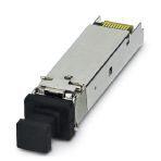 Phoenix Contact 2891082 The small form-factor plug-in module provides a fiber optic interface with a data transmission speed of 100  Mbps with a wavelength of 1310 nm (long).
