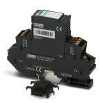 Phoenix Contact 2801257 Surge protection, consisting of protective plug and base element, with integrated multi-stage status indicator on the module for one 2-wire floating signal circuit.