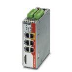 Phoenix Contact 2701877 Security appliance, 10/100 Mbps, NAT, VPN, firewall, managed 4-port switch and DMZ, functionally extendable with licenses
