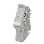Phoenix Contact 1100077 DIN rail adapter, degree of protection: IP20, number of positions: 8, 10 Gbps, CAT6A, material: PC-GF10, connection method: IDC connection, connection cross section: AWG 26- 22, Item set, DIN rail adapter including RJ45 cable connection moduleDIN rail ada