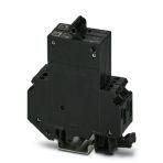 Phoenix Contact 0915032 Thermomagnetic circuit breaker, 2-pos., normal blow, 1 N/O contact and 1 N/C contact, with universal foot for mounting on NS 32 or NS 35