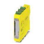 Phoenix Contact 2700525 Safety relay for emergency stop, safety doors and light grids up to SILCL 3, Cat. 4, PL e, 1 or 2-channel operation, automatic or manual, monitored start, 3 enabling current paths, 1 signaling current path, US = 24 ... 230 V AC/DC, pluggable Push-in termi