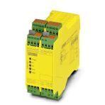 Phoenix Contact 2981509 Safety relay for emergency stop and safety door monitoring up to SIL 3 or Cat. 4, PL e in accordance with EN ISO 13849, automatic or manual activation, 3 N/O contacts, 1 N/C contact, 2 N/O contacts with a fixed dropout delay of 10.0 s, pluggable Push-in t