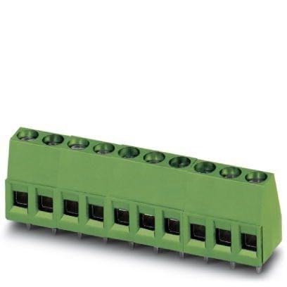 Phoenix Contact 1715750 PCB terminal block, nominal current: 17.5 A, rated voltage (III/2): 400 V, nominal cross section: 1.5 mmÂ², number of potentials: 5, number of rows: 1, number of positions per row: 5, product range: MKDS 1,5, pitch: 5.08 mm, connection method: Screw conne