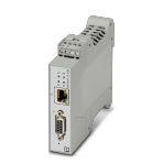 Phoenix Contact 1108712 PROFINET to PROFIBUS DP gateway. Functions as a PROFIBUS DP master on the PROFIBUS network and a PROFINET IO device on the PROFINET network. Compatible with FDT/DTM container for simple configuration of PROFIBUS DP slaves.