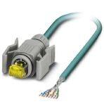 Phoenix Contact 1415639 Network cable, degree of protection: IP67/IP20, number of positions: 8, 10 Gbps, CAT6A, Ethernet