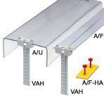 Phoenix Contact 1005004 Flat-ribbon cover, for covering terminal strips, 2 mm thick, 9 cm wide, an additional requirement are 2 E/UK end brackets and 2 adjustable VAH cover holders. The max. supply length is 100 cm