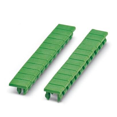 Phoenix Contact 2941510 Terminal block/screw cover, set consisting of 50 strips each for terminal blocks and screw openings, 1 strip covers 12 terminal points.
