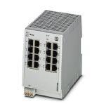 Phoenix Contact 1031673 Managed Switch 2000, 16 RJ45 ports 10/100/1000 Mbps, degree of protection: IP20, PROFINET Conformance-Class B, PROFINET mode preset, PROFINET status LEDs