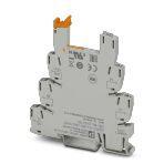 Phoenix Contact 2982799 6.2 mm PLC basic terminal block for output functions with screw connection, without relay or solid-state relay, for mounting on DIN rail NS 35/7,5, with load return line connection (BB), 1 N/O contact, input voltage 24 V AC/DC