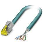 Phoenix Contact 1411853 Network cable, degree of protection: IP20, number of positions: 8, 10 Gbps, CAT6A, Ethernet