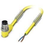 Phoenix Contact 1547122 Sensor/actuator cable, 2-position, Variable cable type, Plug angled 1/2"-20UNF, coding: C, on free cable end, cable length: Free input (0.2 ... 40.0 m)