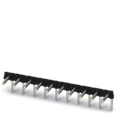 Phoenix Contact 1705504 Pin strip, nominal cross section: 1.5 mmÂ², color: black, nominal current: 12 A (depends on the plug used), rated voltage (III/2): 320 V, contact surface: Tin, type of contact: Male connector, number of potentials: 6, number of rows: 1, number of position