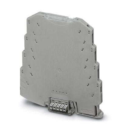 Phoenix Contact 2869634 DIN rail housing, Complete housing, tall design, with TBUS option, with screw connection, width: 6.2 mm, height: 93.1 mm, depth: 102.5 mm, color: light grey (7035), cross connection: DIN rail connector (optional)