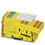 Phoenix Contact 2700994 Safety-related digital input module, IP20 protection, for the SafetyBridge V3 and PROFIsafe system. The module has 8 safe digital inputs for two-channel assignment or 16 safe digital inputs for single-channel assignment.