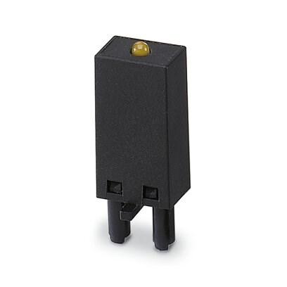 Phoenix Contact 2833712 Plug-in module, for mounting on PR1 and PR2, with varistor and yellow LED, input voltage: 12 ... 24 V AC/ DC Â±20 %