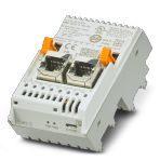 Phoenix Contact 2905637 Eight MINI Analog Pro signal conditioners and measuring transducers can be quickly and easily integrated into a PROFINET network via a communication adapter.
