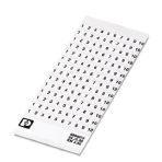 Phoenix Contact 0804073:0001 Marker for terminal blocks, white, printed horizontally: consecutive numbers from 1 ... 10, mounting type: adhesive, for terminal block width: 3.5 mm