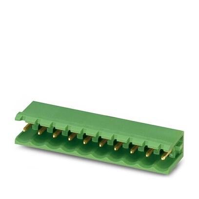 Phoenix Contact 1752182 PCB headers, nominal cross section: 2.5 mmÂ², color: green, nominal current: 12 A, rated voltage (III/2): 320 V, contact surface: Gold, type of contact: Male connector, number of potentials: 3, number of rows: 1, number of positions: 3, number of connecti