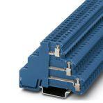 Phoenix Contact 2716101 Sensor/actuator terminal block, connection method: Screw connection, cross section: 0.2 mm² - 4 mm², AWG: 24 - 12, width: 6.2 mm, color: blue, mounting type: NS 35/7,5, NS 35/15