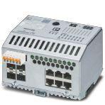 Phoenix Contact 1088872 Managed Switch 2000, 4 RJ45 ports 10/100/1000 Mbps, 2 SFP ports 100/1000 Mbps, 2 Combo ports 10/100/1000 Mbps, degree of protection: IP20, PROFINET Conformance-Class B