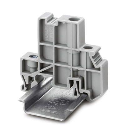 Phoenix Contact 1201413 End clamps, for supporting the ends of double-level and three-level terminal blocks, width: 10 mm, color: gray