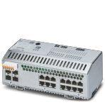 Phoenix Contact 1088875 Managed Switch 2000, 12 RJ45 ports 10/100 Mbps, 2 SFP ports 100 Mbps, 2 Combo ports 10/100 Mbps, degree of protection: IP20, PROFINET Conformance-Class B