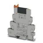 Phoenix Contact 2980144 PLC-INTERFACE for output functions, consisting of PLC-BSC.../ACT basic terminal block with screw connection and plug-in miniature solid-state relay, for mounting on DIN rail NS 35/7,5, 1 N/O contact, input: 5 V DC, output: 3 - 33 V DC/3 A