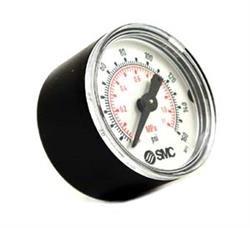 SMC K40-MP1.0-N01MS SMC Pressure Gauge 1/8" NPT with M5x0.8 Female Threads, Size 40 mm, with Sealant