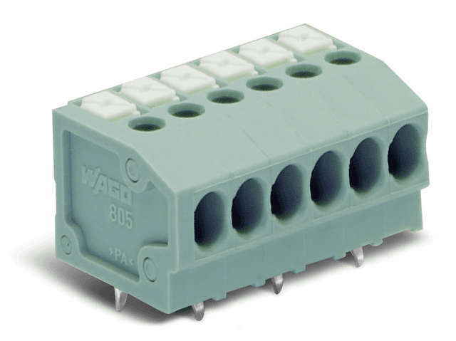 805-123 Part Image. Manufactured by WAGO.