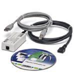 Phoenix Contact 2297992 Configuration package for the EMM ... IFS, comprising CONTACTRON-DTM-IFS, USB programming adapter, and user manual on CD.Programming adapter with USB interface, for programming with software. The USB driver is included in the software solutions for the pr