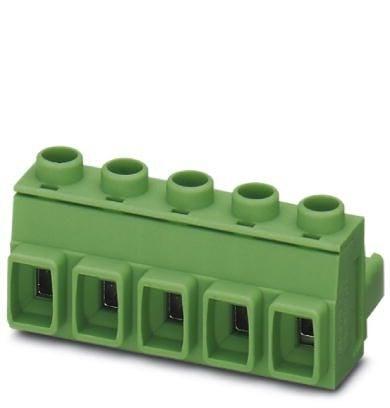 Phoenix Contact 1714333 PCB connector, nominal cross section: 2.5 mmÂ², color: green, nominal current: 16 A, rated voltage (III/2): 1000 V, contact surface: Tin, type of contact: Female connector, number of potentials: 8, number of rows: 1, number of positions: 8, number of conn