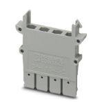 Phoenix Contact 3012314 Connector housing, with securing pins, length: 31.6 mm, width: 5.2 mm, height: 31.7 mm, number of positions: 4, color: gray