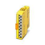Phoenix Contact 1190012 Axioline Smart Elements, Digital input module, SafetyBridge technology, Safe digital inputs: 8 (1-channel assignment), 4 (2-channel assignment), 24 V DC, connection method: 3-conductor, degree of protection: IP20