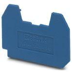 Phoenix Contact 3025309 End cover, length: 33.6 mm, width: 1 mm, height: 24.3 mm, color: blue