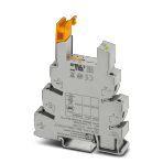 Phoenix Contact 1012305 14 mm PLC basic terminal block without relay, for mounting on DIN rail NS 35/7,5, Screw connection, 1 changeover contact, Input voltage 230 V AC/DC