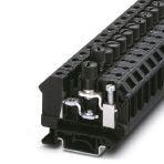 Phoenix Contact 3005507 Fuse modular terminal block, fuse type: Glass / ceramics / ..., connection method: Screw connection, cross section: 0.5 mm²- 16 mm², AWG: 20 - 6, nominal current: 10 A, nom. voltage: 400 V, width: 12 mm, fuse type: G / 6,3 x 32, mounting type: NS 35/7,5, 