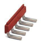 Phoenix Contact 2716761 Insertion bridge, pitch: 6.15 mm, number of positions: 5, color: red
