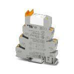 Phoenix Contact 2905215 PLC-INTERFACE, hybrid solid-state relay incl. bypass relay with push-in connection, for mounting on NS 35/7,5 DIN rail, input: 24 V DC, output: 24 V AC - 253 V AC/10 A