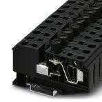 Phoenix Contact 3025273 Spring-cage terminal block-fuse terminal block for cartridge fuse inserts with screw cap, cross section: 0.5 - 6 mm², width: 12 mm, color: black