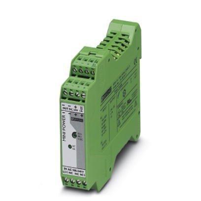 Phoenix Contact 2938840 Please use the following items in new systems: 2904597 or 2909575DIN rail power supply, 24 V DC/1 A, primary-switched, narrow design