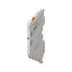 Phoenix Contact 1157284 Single-channel electronic fuse for protecting loads at 12 and 24 V DC in the event of overload and short circuit. With fixed nominal current. For DIN rail installation via the CAPAROC current rails.