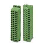 Phoenix Contact 2201632 19" socket strip, color: green, contact surface: Tin, Number of positions per row: 32, product range: FRONT-ZFL 1,5, pitch: 5.08 mm, type of packaging: packed in cardboard