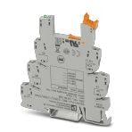 Phoenix Contact 2980348 6.2 mm PLC basic terminal block with interference current and interference voltage protection on the control side, with screw connection, without relay or solid-state relay, with sensor supply voltage distribution (BB), 1 N/O contact, input voltage 230 V 
