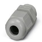 Phoenix Contact 1424485 Cable gland, cable gland material: PA, external cable diameter 3 mm ... 6.5 mm, shielding: no, connecting thread: Pg7, color: lightgrey RAL 7035