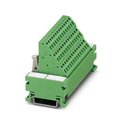 Phoenix Contact 2968438 VARIOFACE module, with three-level spring-cage connection and flat-ribbon cable connector, for mounting on NS 35/7.5, 40-pos.